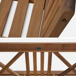 Banc En Bois 3 Places -Maison Meubles ACBENCHNAT 03