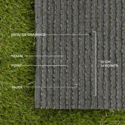 Gazon Synthétique 25mm -Maison Meubles AG25MID1X4SSG 05