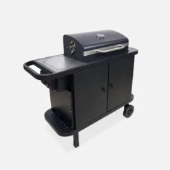 Barbecue Charbon Connecté, Allumage Rapide + Accessoires 9 Barbecue Charbon Connecté, Allumage Rapide + Accessoires -Maison Meubles BBQSNG2BT 02