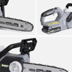 Tronçonneuse à Batterie 20V, Chargeur 20V -Maison Meubles CS25BAT20V2 03