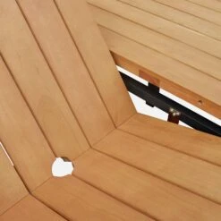 Table De Jardin Extensible Bois Et Aluminium 8 à 10 Places -Maison Meubles ECXTS250TBLAT 02