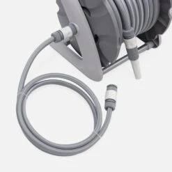 Dévidoir Mural Automatique Avec Tuyau D'arrosage, 20m 8 Dévidoir Mural Automatique Avec Tuyau D'arrosage, 20m -Maison Meubles EXWH20MINI 03