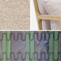 Rocking Chair Scandinave Bouclettes -Maison Meubles IRACSCABOUCL 04