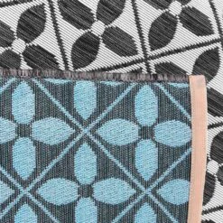 Tapis Extérieur / Intérieur Motif Carreaux De Ciment -Maison Meubles MAT160X230HER 02