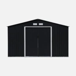 Abri De Jardin Métal 10,85m² -Maison Meubles MS1085GY 03