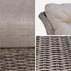 Fauteuil De Jardin Avec Repose Pieds Résine Tressée Ronde (lot De 2) 13 Fauteuil De Jardin Avec Repose Pieds Résine Tressée Ronde (lot De 2) -Maison Meubles RWH2KINGGY 05