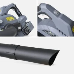 Aspirateur/ Souffleur à Batteries 18V 2.0Ah + 2 Batteries -Maison Meubles VAC26BAT20V2X2 04