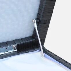 Coffre De Jardin Résine Tressée 790L Couleur : Noir -Maison Meubles WKHBOX160BK 03