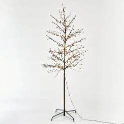 Arbre Lumineux De 180 Cm, 200 Leds Intérieur/extérieur 8 Arbre Lumineux De 180 Cm, 200 Leds Intérieur/extérieur -Maison Meubles XMASTT180BNWH 02