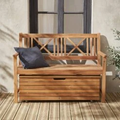 Banc En Bois 3 Places -Maison Meubles acbenchnat 99cde42eed7b5e427c9bce076586f8f4