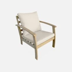 Salon De Jardin Bois Blanchi 4 Places -Maison Meubles ach3101se a376e6cd9d4f3685830c8fac6d210547