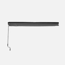 Store Banne Manuel 3x2m Couleur : Gris -Maison Meubles awm3x2kdgy b07fd4da1ffd46f988cca272cb8c937c