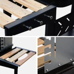 Barbecue Charbon + Cheminée D’allumage -Maison Meubles bbq80817str 9845f45b784f3d56c650f3039e6cd0a7