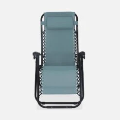 Fauteuil Relax Pliable Multi Positions Textilène (lot De 2) Couleur : Émeraude -Maison Meubles campchrx2em 224ffc8398c1bdfb5e7e7140cb920ba9