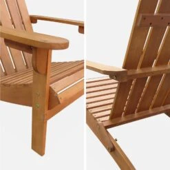 Fauteuil De Jardin Bois (lot De 2) -Maison Meubles ecadironatx2 cac95fb40796b6c53c5b9e7cef841f76