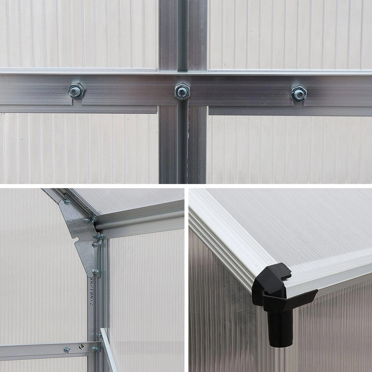 Serre De Jardin Polycarbonate 5m² 3 Serre De Jardin Polycarbonate 5m² – Image 3