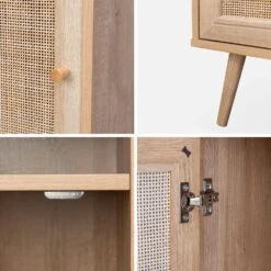 Table De Chevet Scandinave En Cannage (lot De 2) Couleur : Naturel 15 Table De Chevet Scandinave En Cannage (lot De 2) Couleur : Naturel -Maison Meubles ibobesidex2 bb56c2526853a3a12e7bcf75cf15f691