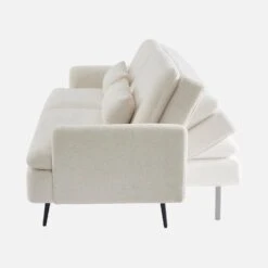 Canapé Convertible 2-3 Places Tissu Bouclette 11 Canapé Convertible 2-3 Places Tissu Bouclette -Maison Meubles ijsofbed3bcl 4b34ae78fb364461b4388f955ca9106d