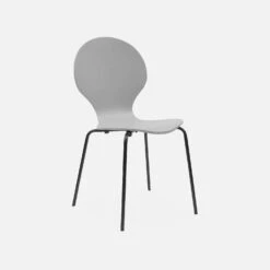 Chaise Rétro Empilables, Bois Et Contreplaqué (lot De 4) Couleur : Gris 10 Chaise Rétro Empilables, Bois Et Contreplaqué (lot De 4) Couleur : Gris -Maison Meubles inaochrx4gy b86ecdeddb6943a83de6c9bb8875eed6