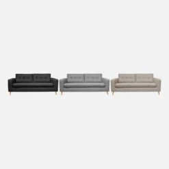 Canapé Lit Convertible 3 Places Avec Matelas 12cm - Fabriqué En France Couleur : Anthracite -Maison Meubles itlsbedsofaat 6b2f19c6c81f815a6f8fde156c6f8e02