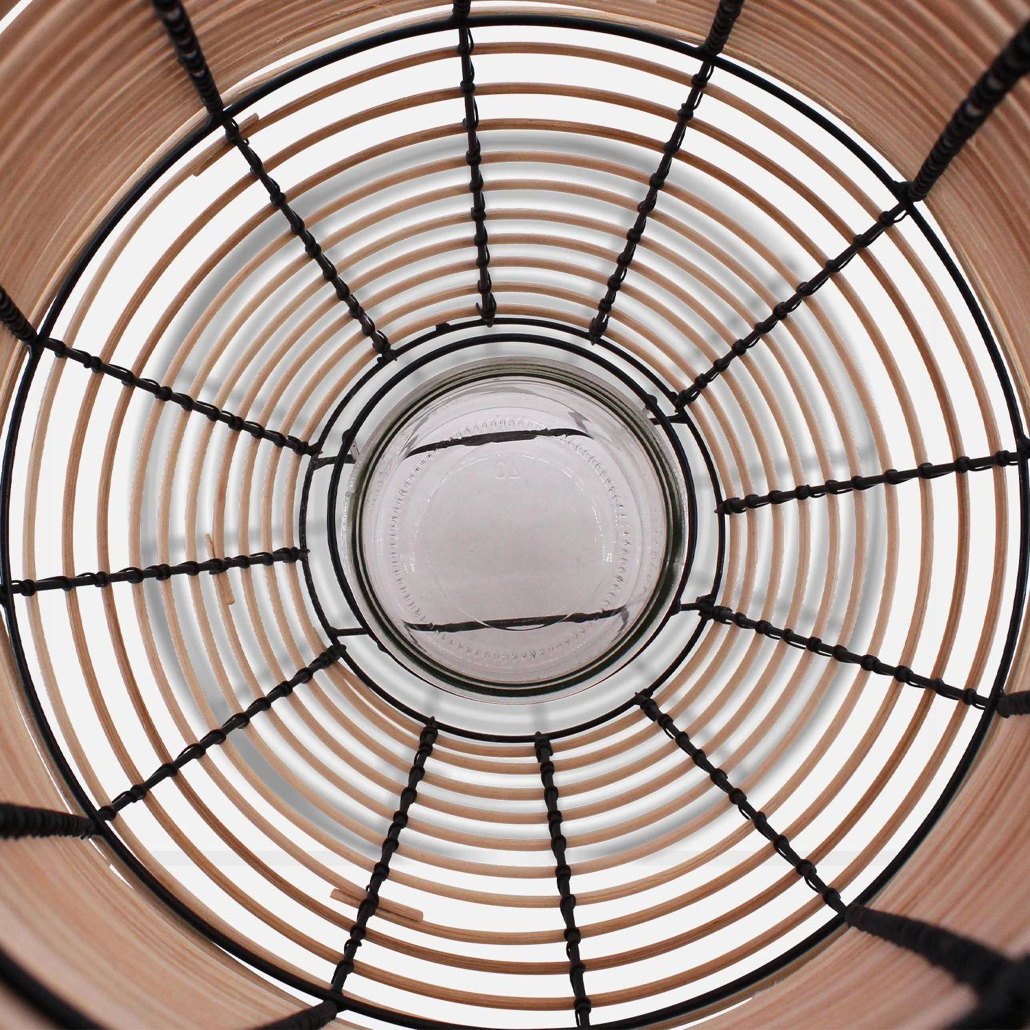 Lanterne En Rotin Intérieur/extérieur (lot De 2) 4 Lanterne En Rotin Intérieur/extérieur (lot De 2) – Image 4