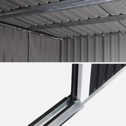 Abri De Jardin En Métal 4,85m2 Avec Puits De Lumière 10 Abri De Jardin En Métal 4,85m2 Avec Puits De Lumière -Maison Meubles mssl472at 82b14124d748d4a9204ef97c6f30171d