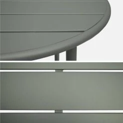 Table De Jardin Métal 2 Places Couleur : Savane -Maison Meubles mt75csav 946df080c969a6094cea04ce1c318070