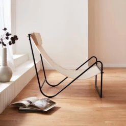 Fauteuil Relax En Toile, Structure Métal -Maison Meubles mtrlxkdecru aaae5dbed2c4db30793162b8c1ce02e0