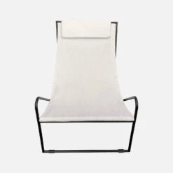 Fauteuil Relax En Toile, Structure Métal (lot De 2) 12 Fauteuil Relax En Toile, Structure Métal (lot De 2) -Maison Meubles mtrlxkdecrux2 fc0fa1a9e57de951dab4898701a85748