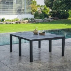 Table De Jardin Modulable Résine De Synthèse 4 à 10 Places