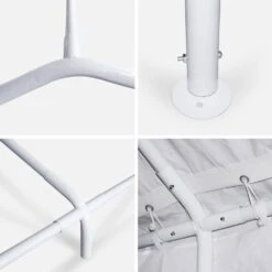 Tente De Réception 4 X 8 M -Maison Meubles pt4x8kdwh e8c1e3ad9eecf204e79b8e66d47e0ccb