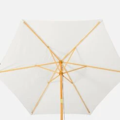 Parasol Rond 3m Couleur : Ecru -Maison Meubles puw300ecru 4601d0736189b05eac42f64c65fa10c9
