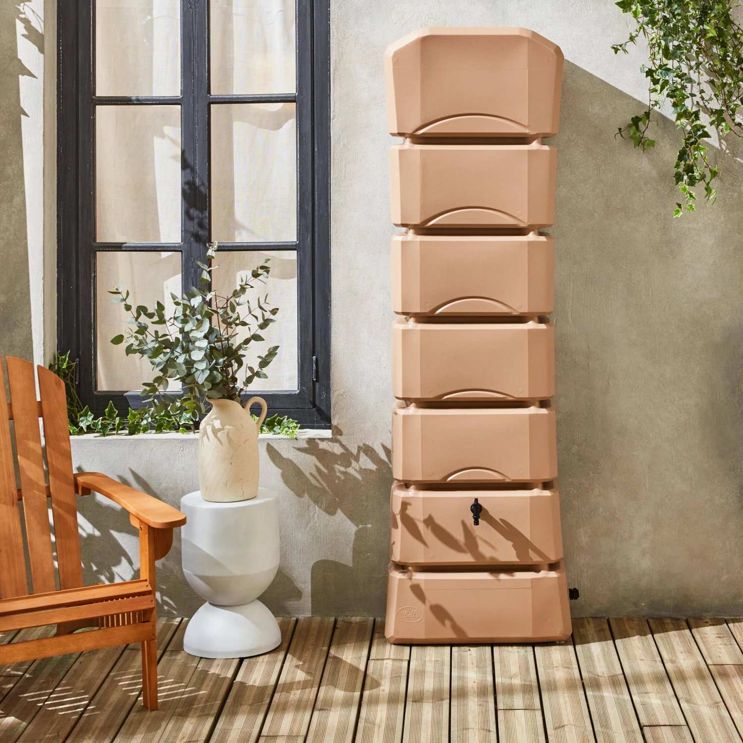 Récupérateur D'eau Mural 300L 2 Récupérateur D'eau Mural 300L – Image 2