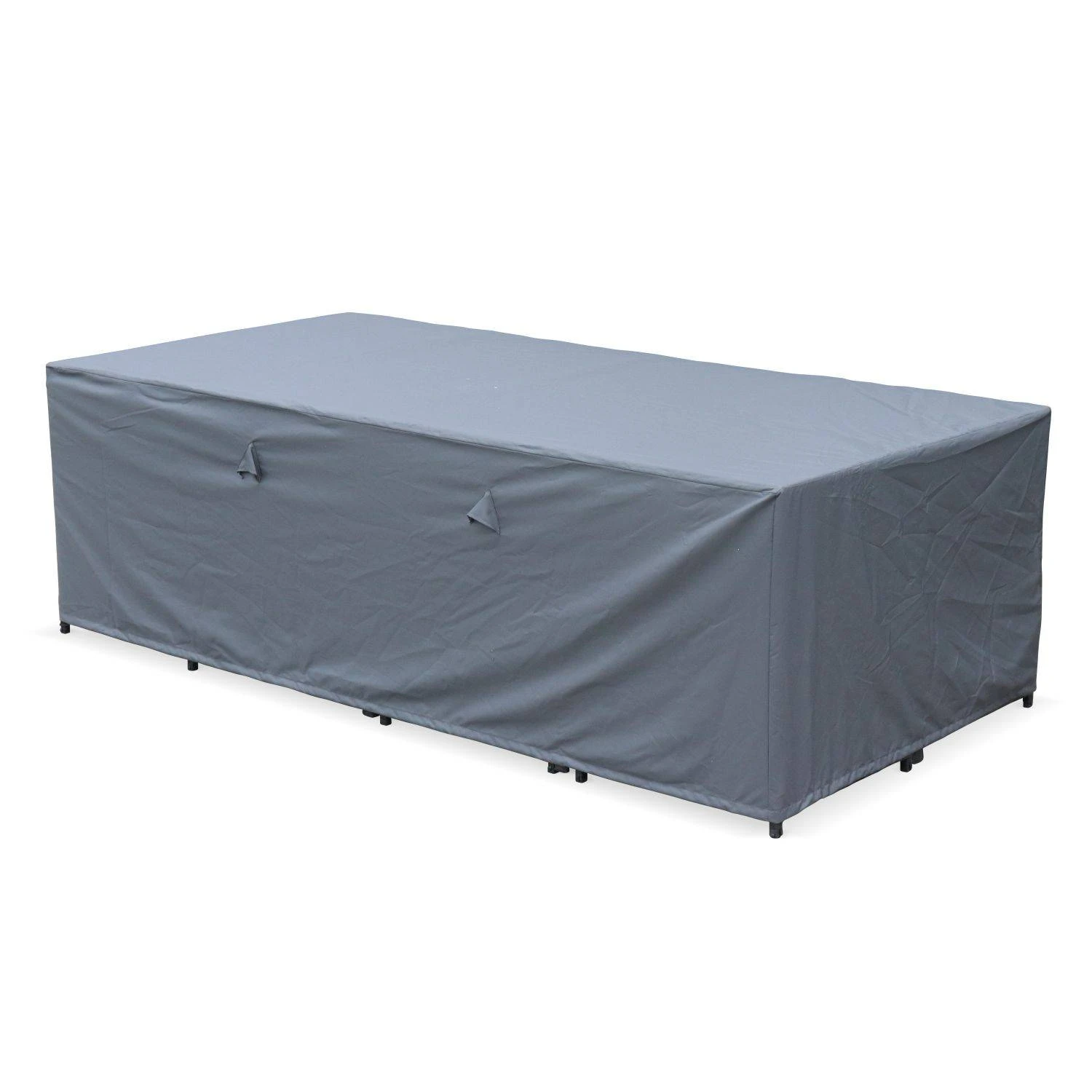 Table De Jardin Vasto 12 Et Sa Housse Couleur : Noir / Gris 7 Table De Jardin Vasto 12 Et Sa Housse Couleur : Noir / Gris – Image 7