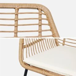 Salon De Jardin Résine Effet Rotin Et Métal 4 Places -Maison Meubles wk4bamb 0aa4efc0d225eb52319ef3021256cfff