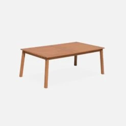 Table De Jardin Extensible Bois 12 Places -Maison Meubles EC300R10 01