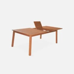 Table De Jardin Extensible Bois 12 Places -Maison Meubles EC300R10 02
