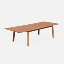 Table De Jardin Extensible Bois 12 Places -Maison Meubles EC300R10 05