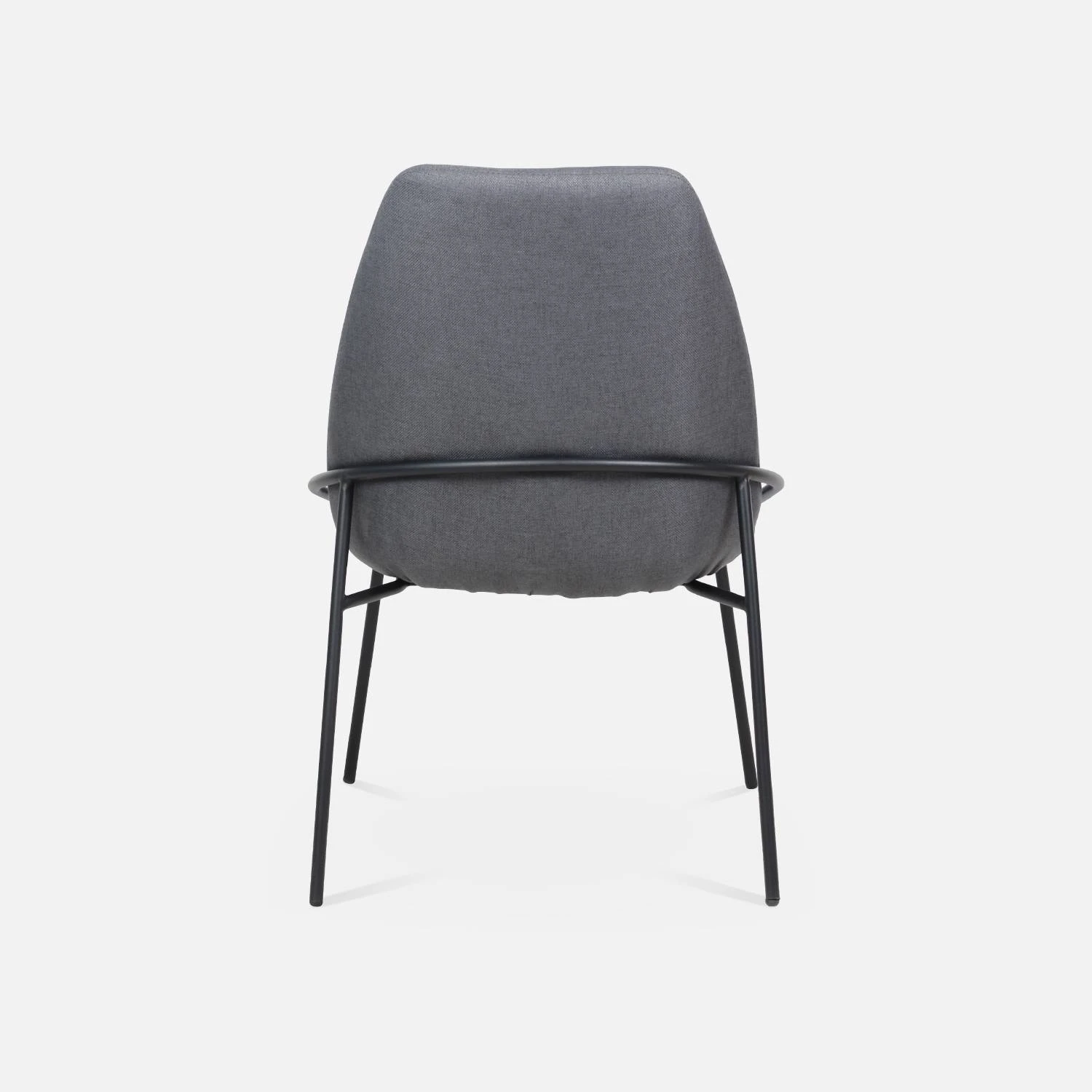 Chaise Design En Tissu (lot De 2) 7 Chaise Design En Tissu (lot De 2) – Image 7