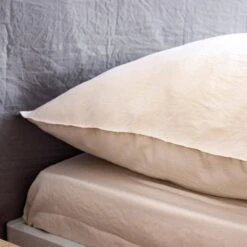 Parure De Lit 2 Places Microfibre Lavée Sable -Maison Meubles ibedpmcl240sd 6970414a859e8475977ba64d5b8e3f09