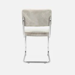 Chaise Cantilever Velours Côtelé (lot De 2) Couleur : Grège -Maison Meubles ichrmjcrgyx2 c58c3b3b49be3c31314fecba5eedac8f