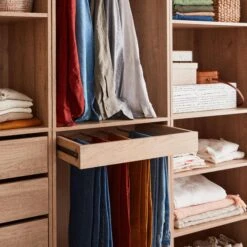 Kit Dressing Modulable Avec 4 éléments Couleur : Naturel -Maison Meubles idresfullkitnat 48755c36c862f787f4729bc706e1f8d8