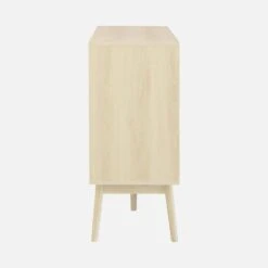 Buffet Scandinave Effet Bois 2 Portes 150 Cm Couleur : Bois Clair -Maison Meubles ilinbuffetl 9c8a020e17c9cbd4be6e7fbec24eb05b