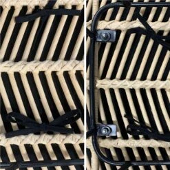 Chaise Métal Et Rotin Naturel (lot De 2) Couleur : Noir -Maison Meubles irawchrbkx2 4dcb1980ad1a62055a7e11edba3e2278